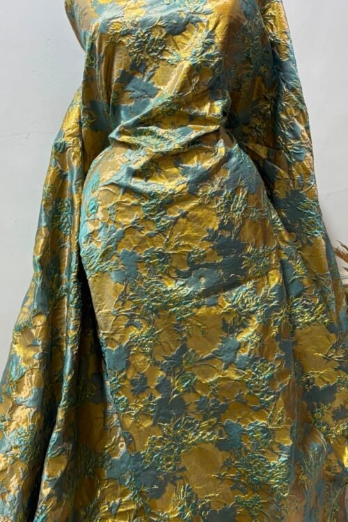 Green & Yellow Brocade