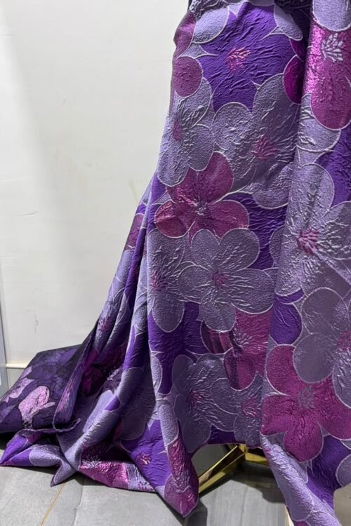 Purple Shades Brocade