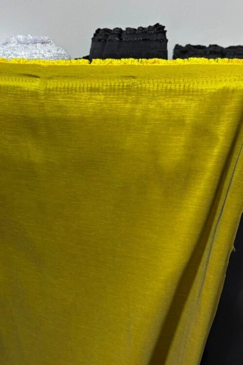 Yellow Dupioni Brocade