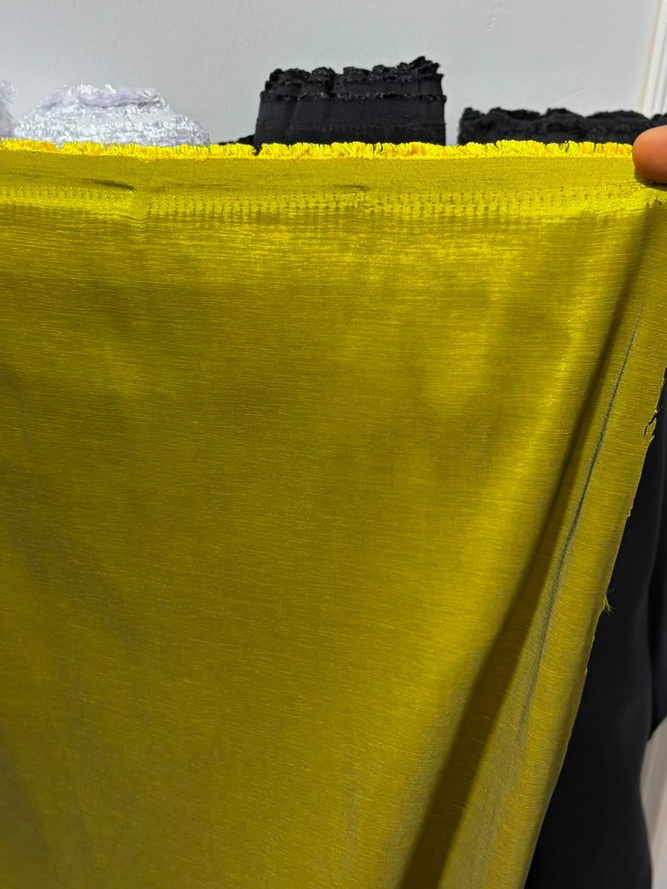 Yellow Dupioni Brocade
